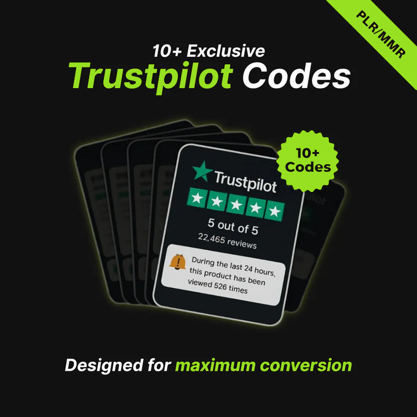 Trustpilot Codes - Designed for conversion